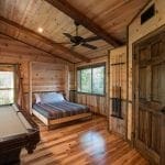 Game room with murphy bed