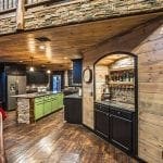 kitchen/wine bar