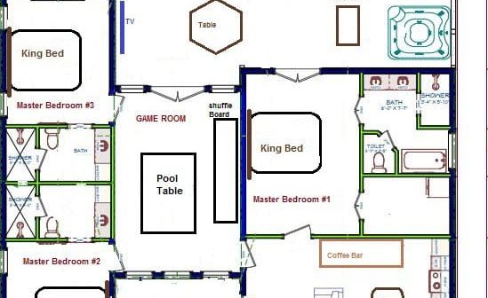 The Green Retreat Floor Plan