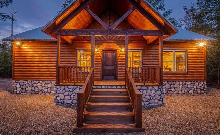 harmony in the pines front entrance