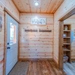 Song Bird cabin rear exit and laundry room entry