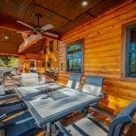 Songbird Back Deck and Outdoor Dining area