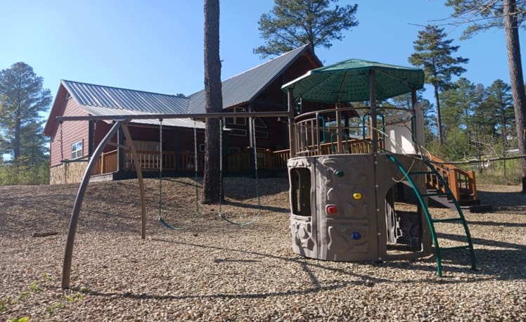 Playground Set with Climbing Wall - Sunshine Vista