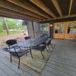 Oak & Pine Outdoor dining table