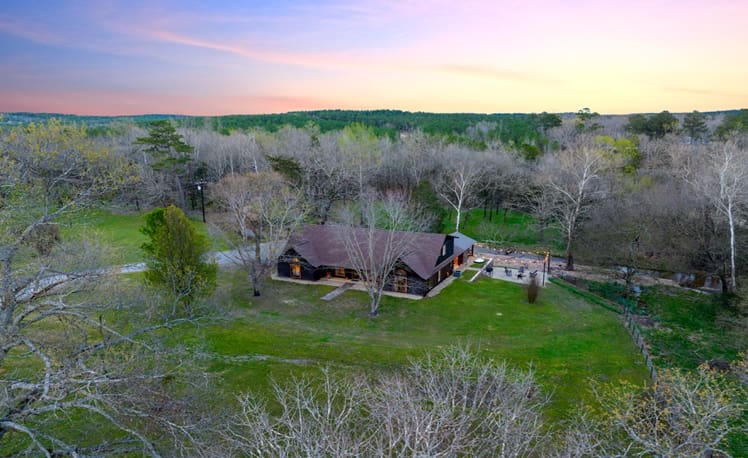 Aerial view of Creekside Ranch