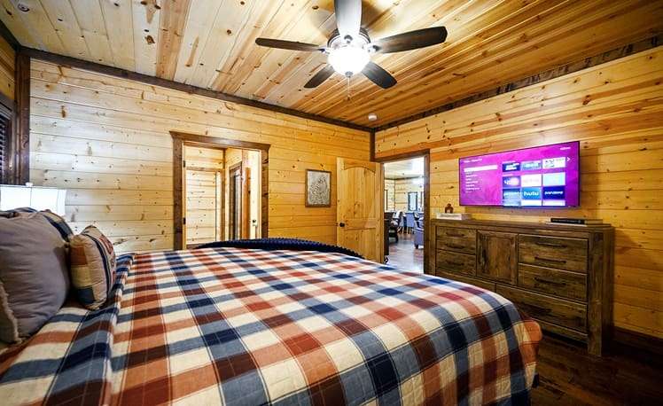 48 - Master Bedroom 1 with TV