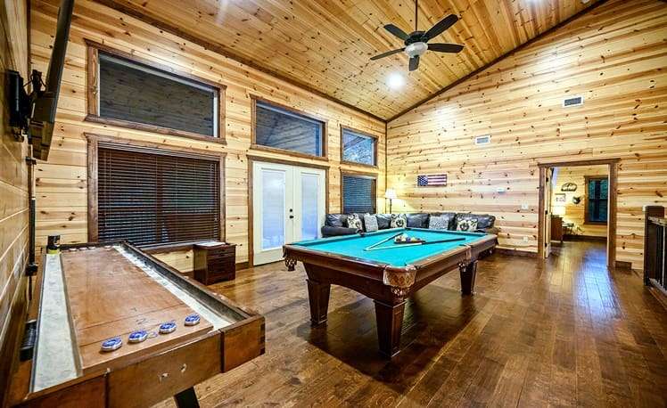 69 - Game Room Pool Table
