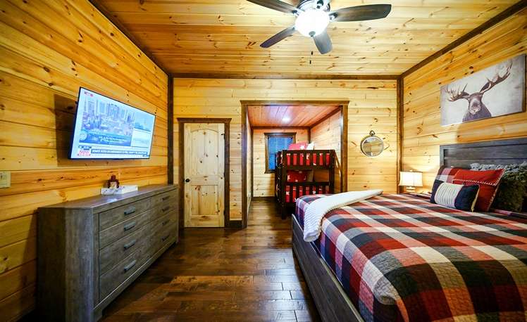 84 - King Bedroom with Bunks