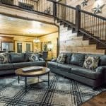 two couches in living room