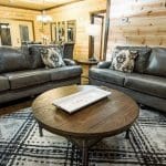 two couches in living room