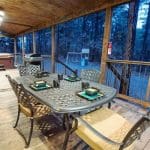 outdoor dining table