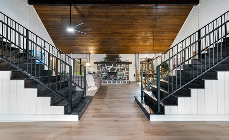 Great-Room-Fireplace-and-Ceiling-View