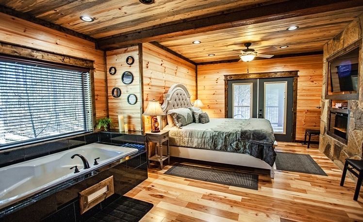 Bedroom with King bed