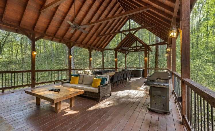 seating on back deck